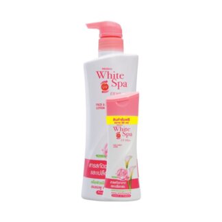 Лосьон для тела Mistine White Spa UV White, 400 мл (Mistine White Spa UV White Lotion 400 ml + 80 ml)