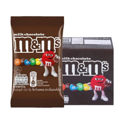 Шоколадные драже M&M's с молочным шоколадом, 14,5 г, набор 20 шт. (M&M Chocolate Milk 14.5g x20)