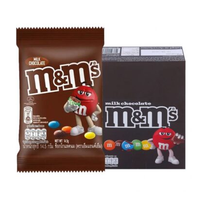 Драже M&M's с молочным шоколадом, 14,5 г (M&M Milk Chocolate 14.5g)