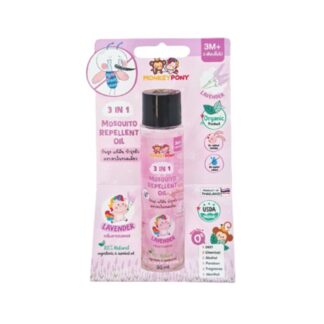 Масло от комаров для детей MonkeyPony Lavender, 30 мл, 30 мл (MONKEYPONY Mosquito Repellent Oil for Kids Lavender 30ml)