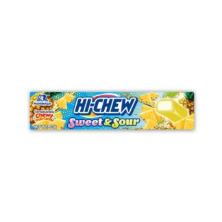 Жевательные конфеты Morinaga Hi-Chew со вкусом кисло-сладкого ананаса, 57 г (Morinaga Hi-Chew Sweet & Sour Pineapple 57g)