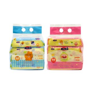 Влажные салфетки MUKO Water Wipes Kakao с лавандой, 50 шт., набор 8 шт. (MUKO Water Wipes Kakao Lavender Scent 50 sheets x8)