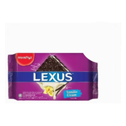 Печенье-сэндвич Munchy's Lexus с ванильным кремом, 190 г (MUNCHY'S LEXUS Cream Sandwich Vanilla Cream 190g)