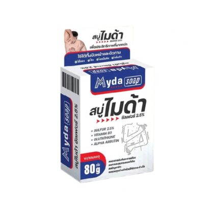 Мыло Myda с серой 2.5%, 80 г, 80 г (Myda Soap Sulfur 2.5% 80g)