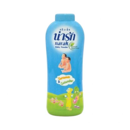 Детская присыпка Narak натуральная, голубая, 350 г (Narak Natural Baby Powder Blue 350g)