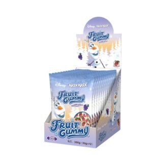 Фруктовый мармелад NaxNax «Виноград», 30 г, набор 12 шт. (NAXNAX Fruity Gummy Grape 30g x12)