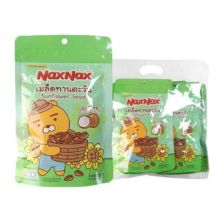 Семечки подсолнечника NaxNax со вкусом кокоса, 72 г, набор 6 шт. (NAXNAX Sunflower Seeds Coconut Flavor 72g x6)