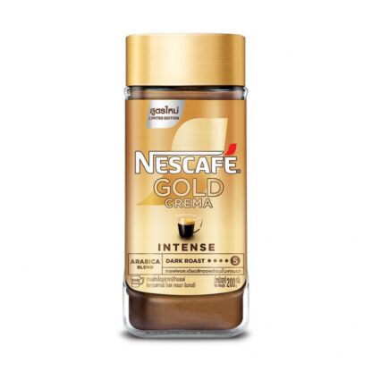 Растворимый кофе Nescafé Gold Crema, банка, 200 г (Nescafe Gold Crema Coffee Jar 200 g)