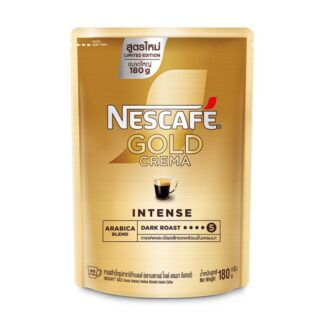 Растворимый кофе Nescafé Gold Crema Smooth, пакет, 180 г (Nescafe Gold Crema Smooth Instant Coffee Pouch 180 g)