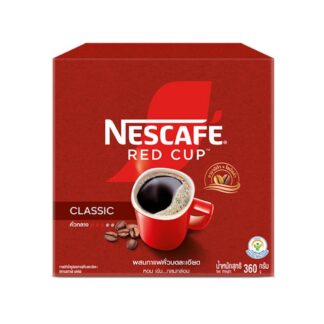 Растворимый кофе Nescafé Red Cup с молотым жареным кофе, 360 г (Nescafe Red Cup Coffee Mixed with Finely Ground Roasted Coffee 360 g)