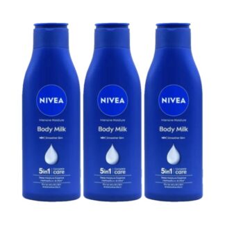 Молочко для тела Nivea Body Milk, 200 мл, набор 3 шт. (Nivea Body Milk Lotion 200 ml x3)