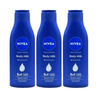 Молочко для тела Nivea Body Milk, 200 мл, набор 3 шт. (Nivea Body Milk Lotion 200 ml x3)