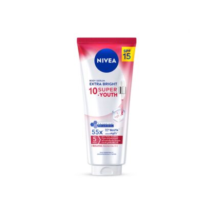 Сыворотка для тела Nivea Extra Bright 10 Super + Youth, 300 мл (Nivea Body Serum Extra Bright 10 Super + Youth 300 ml)