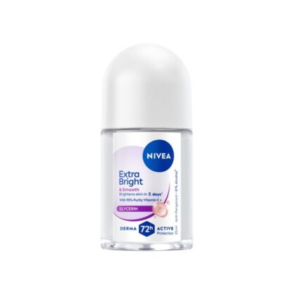 Шариковый антиперспирант Nivea Brightening & Smooth, 25 мл (NIVEA Brightening & Smooth Roll-On 25ml)