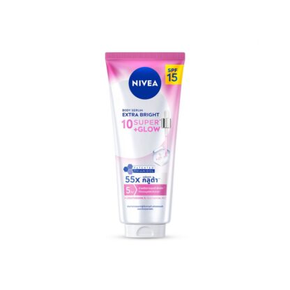 Сыворотка для тела Nivea Extra Bright 10 Super + Glow, 300 мл (Nivea Extra Bright 10 Super + Glow Body Serum 300 ml)