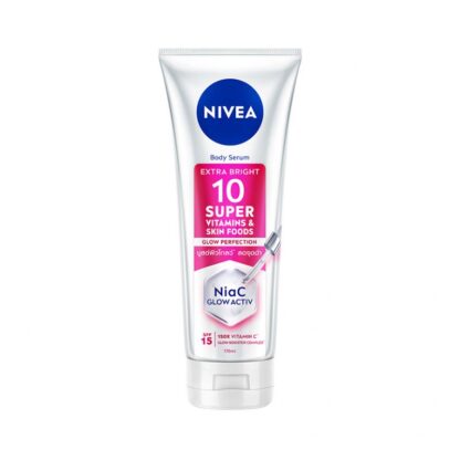 Сыворотка-лосьон для тела Nivea Extra Bright 10 Super Vitamins, 170 мл (Nivea Extra Bright 10 Super Vitamins & Skin Food Serum 170 ml)