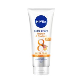 Солнцезащитная сыворотка для тела Nivea Extra Bright Repair & Protect SPF 50 PA+++, 320 мл (Nivea Extra Bright Repair and Protect SPF 50 PA+++ Body Serum 320 ml)