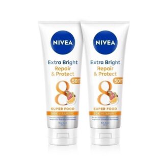 Солнцезащитная сыворотка для тела Nivea Extra Bright Repair & Protect SPF 50, 180 мл (Nivea Extra Bright Repair Protect Body Serum SPF50 PA+++ 180 ml)