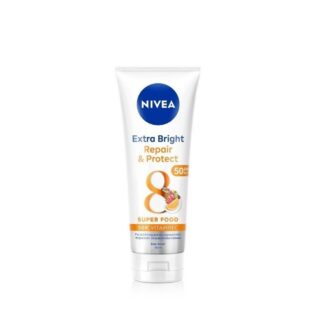 Солнцезащитная сыворотка для тела Nivea Extra Bright Repair & Protect SPF 50, 180 мл (Nivea Extra Bright Repair Protect Body Serum SPF50 PA+++ 180 ml)