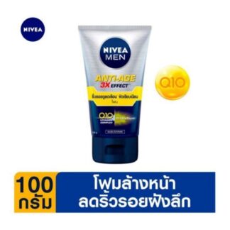 Пенка для умывания Nivea Men Anti-Age 4D Effect, 100 г (Nivea Men Anti-Age 4D Effect Foam 100 g)