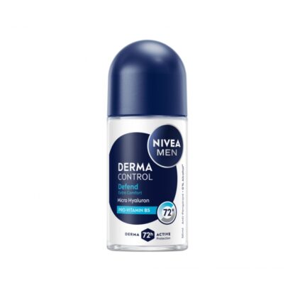 Шариковый дезодорант Nivea Men Derma Control Defend, 50 мл, 50 мл (NIVEA MEN Derma Control Defend Roll On 50ml)
