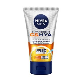 Пенка для умывания Nivea Men Extra Bright C&Hya Vitamin Age Defense, 100 г (Nivea Men Extra Bright C&Hya Vitamin Age Defense Foam 100 g)