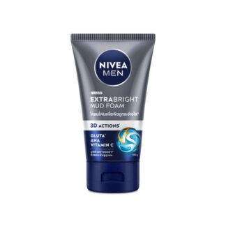 Грязевая пенка для умывания Nivea Men Extra Bright, 100 г (Nivea Men Extra Bright Face Mud Foam 100 g)