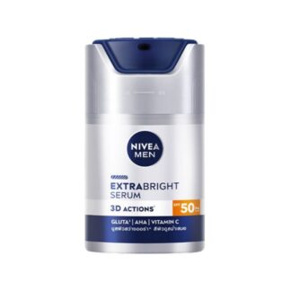 Солнцезащитная сыворотка для лица Nivea Men Extra Bright SPF 50 PA+++, 50 мл (Nivea Men Extra Bright Serum SPF50 PA+++ 50 ml)