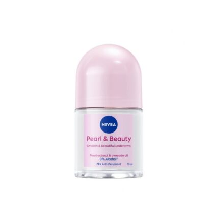 Шариковый антиперспирант Nivea Pearl & Beauty, 12 мл (NIVEA Pearl And Beauty Roll-On 12ml)