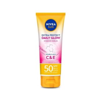 Солнцезащитный лосьон для тела Nivea Sun Extra Protect Daily Glow SPF 50 PA+++, 180 мл (Nivea Sun Body Sunscreen Extra Protect Daily Glow SPF 50 PA+++ 180 ml)