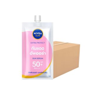 Солнцезащитная сыворотка Nivea Sun Aura Glow Booster SPF50+ PA+++, 7 мл (Nivea Sun Extra Protect Aura Glow Booster Sun Serum SPF50+ PA+++ 7 ml)