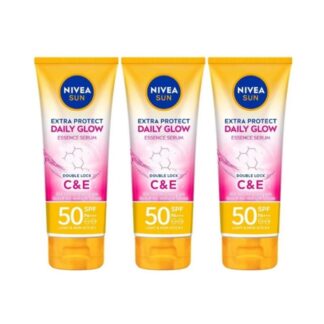 Солнцезащитный лосьон для тела Nivea Sun Extra Protect Daily Glow SPF 50, 180 мл (Nivea Sun Extra Protect Daily Glow Body SPF50 PA+++ 180 ml)