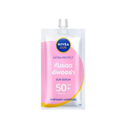 Солнцезащитная сыворотка Nivea Sun Protect & White Instant Aura SPF50+, 7 мл (Nivea Sun Protect and White Instant Aura Serum SPF50+ PA+++ 7 ml)