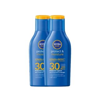 Солнцезащитный лосьон для тела Nivea Sun Protect & Moisture SPF 30, 75 мл (Nivea Sun Protect & Moisture Body SPF30 PA+++ 75 ml)