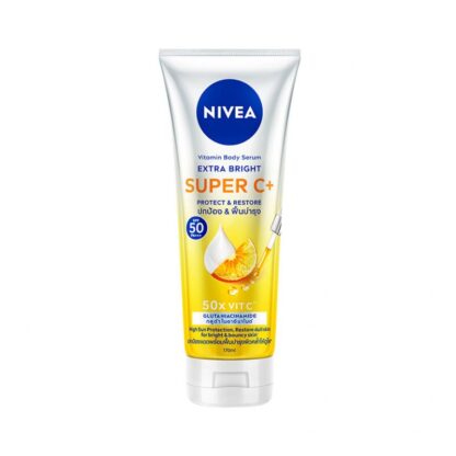 Витаминная сыворотка для тела Nivea Super C+, 170 мл (Nivea Super C+ Body Serum 170 ml)