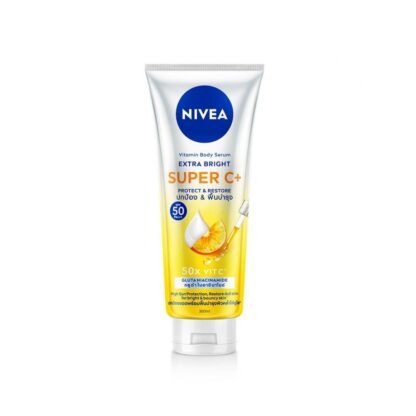 Витаминная сыворотка для тела Nivea Super C+, 300 мл (Nivea Super C+ Vitamin Body Serum 300 ml)
