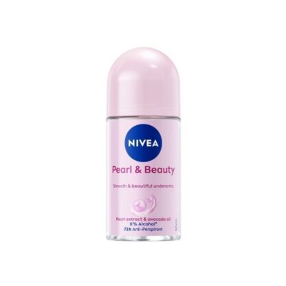 Женский шариковый антиперспирант Nivea Pearl & Beauty, 50 мл (NIVEA Women Roll-On Pearl and Beauty 50ml)