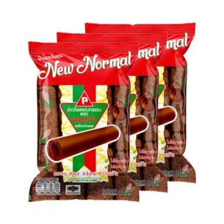 Кукурузный снек Nomtang со вкусом шоколада, 80 г (NOMTANG Corn Snack Chocolate Flavor 80g)