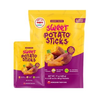 Палочки из батата Nongshim, 80 г, набор 6 шт. (NONGSHIM Sweet Potato Sticks 80g x6)