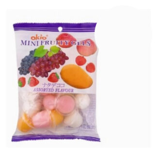 Мини-желе с наталь-де-коко Okio, ассорти вкусов, 270 г (OKIO Mini Fruity Cups Assorted 270g)
