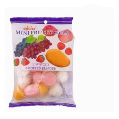 Мини-желе с наталь-де-коко Okio, ассорти вкусов, 270 г (OKIO Mini Fruity Cups Assorted 270g)