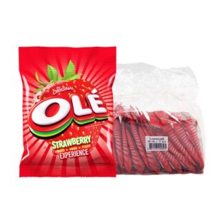 Конфеты Ole со вкусом клубники, 28 г (OLE Candy Strawberry Flavored 28g)