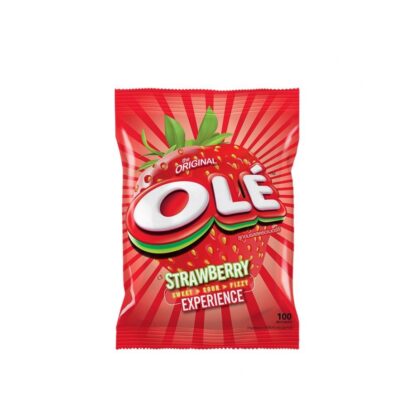 Конфеты Ole со вкусом клубники, 250 г (Ole Strawberry Candy 250g)