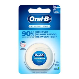 Зубная нить Oral-B Essential Floss мятная вощёная, 50 м (Oral-B Essential Floss Mint 50 m)