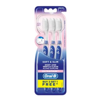 Зубная щётка Oral-B Soft & Slim, набор 3 шт. (Oral-B Soft & Slim Toothbrush x3)
