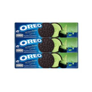 Печенье Oreo со вкусом мороженого матча, 97 г (OREO Cookies Soft Serve Matcha 97g)