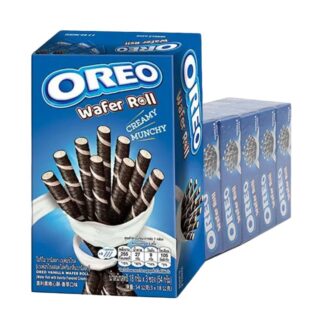 Вафельные трубочки Oreo со вкусом ванили, 54 г (OREO Vanilla Wafer Roll 54g)
