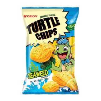 Чипсы Orion Turtle Chips со вкусом морских водорослей, 160 г (ORION Turtle Chips Seaweed Flavor 160g)