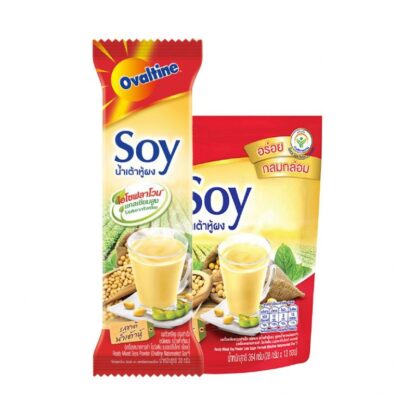 Соевый напиток Ovaltine Soy Instant, 13 пакетиков, 28 г, набор 13 шт. (Ovaltine Soy Instant, 13 sachets x 28 g x13)