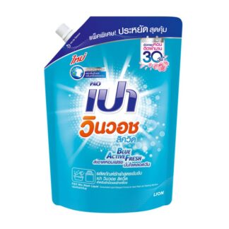 Концентрированное жидкое средство для стирки Pao Win Wash «Синий, активная свежесть», 1,3 л (PAO Win Wash Concentrated Liquid Detergent Blue Active Fresh 1.3l)